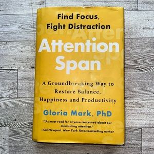 ATTENTION SPAN BOOK BY GLORIA MARK